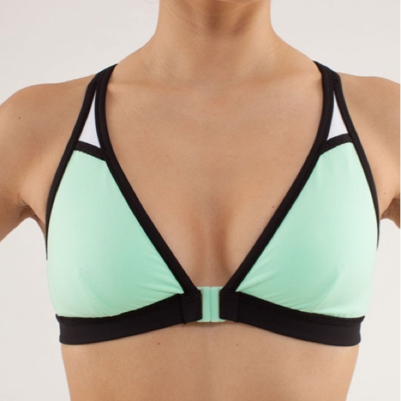 lululemon athletica Other - Lululemon Fresh Teal Heat It Up Bra